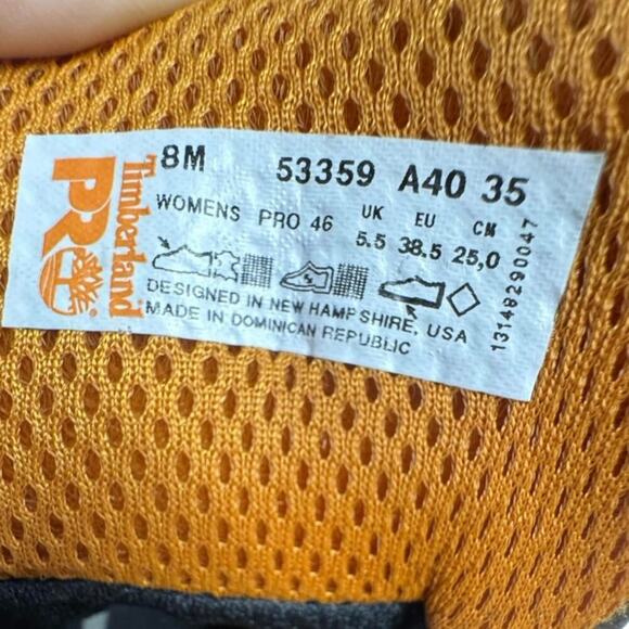 Timberland Pro Womens Titan Alloy Toe Waterproof Boot Brown Size 8 M - Picture 13 of 14